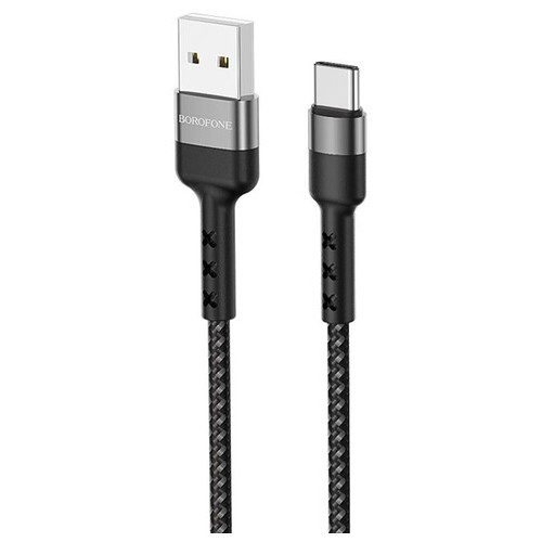 Дата кабель Borofone BX34 Advantage USB to Type-C 1 м чорний фото №1