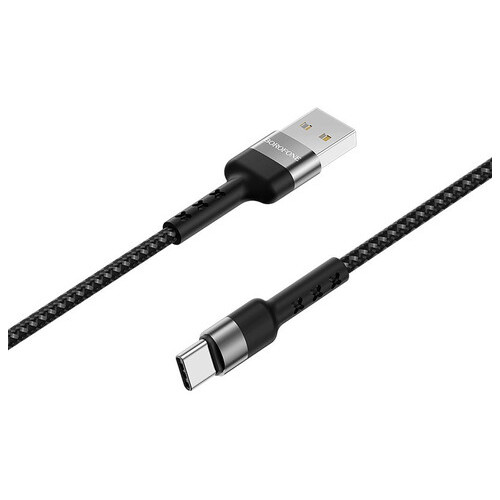 Дата кабель Borofone BX34 Advantage USB to Type-C 1 м чорний фото №2