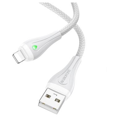 Дата кабель Borofone BX100 Advantage USB to Lightning Gray фото №2