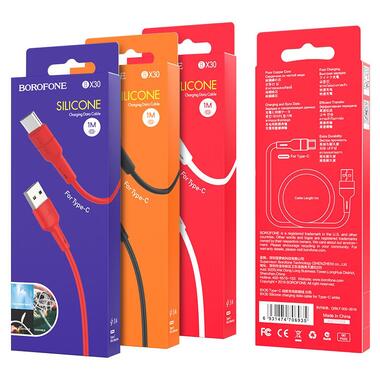Кабель BOROFONE BX30 USB to Type-C Белый (6931474706935) фото №2