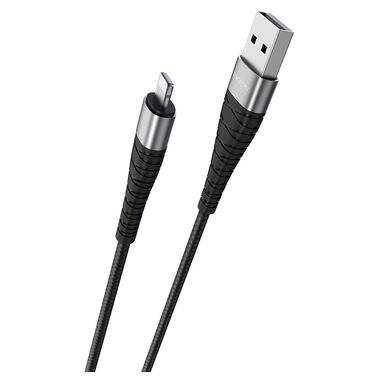 Кабель BOROFONE BX32 USB to iP Black (6931474710413) фото №2