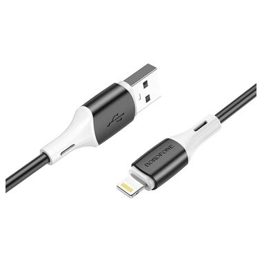 Кабель BOROFONE BX79 USB to iP Черный (6974443384741) фото №1