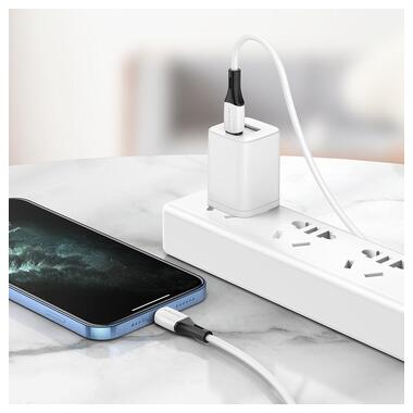 Кабель BOROFONE BX79 USB to iP Белый (6974443384758) фото №2