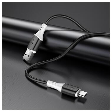 Кабель BOROFONE BX79 USB to Type-C Черный (6974443384789) фото №3