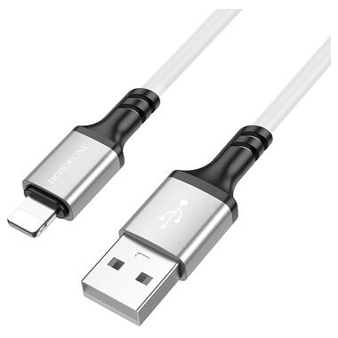 Кабель BOROFONE BX83 iP Famous White (6974443386363) фото №1