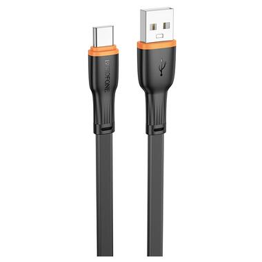 Кабель BOROFONE BX118 Esplendido charging data cable Type-C Black (6941991120947) фото №1
