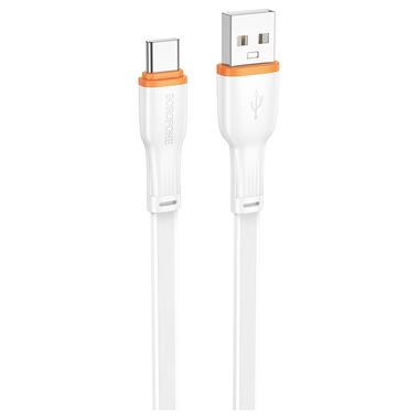 Кабель BOROFONE BX118 Esplendido charging data cable Type-C White (6941991120954) фото №1