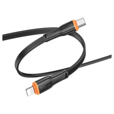 Кабель BOROFONE BX118 Esplendido PD charging data cable iP Black (6941991120909) фото №3