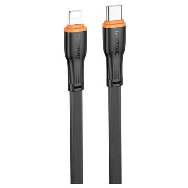 Кабель BOROFONE BX118 Esplendido PD charging data cable iP Black (6941991120909) фото №1