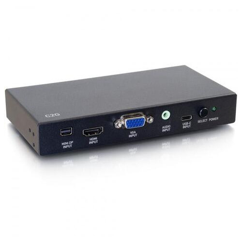 Перемикач C2G HDMI на USB-C HDMI Mini DP VGA (CG81850) фото №1