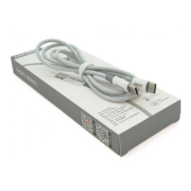 Дата кабель iKAKU USB-C to USB-C 1.0m KSC-723 GAOFEI PD60W Black (KSC-723-TC-TC-B) фото №1