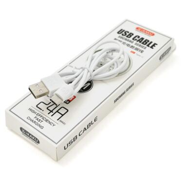 Дата кабель iKAKU USB 2.0 AM to Lightning 1.0m KSC-060 SUCHANG White 2.4А (KSC-060-L) фото №1