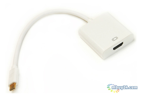 Перехідник PowerPlant USB Type C - HDMI, 0.15 м білий (DV00DV4065) фото №1
