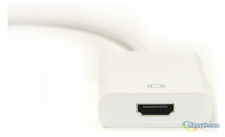 Перехідник PowerPlant USB Type C - HDMI, 0.15 м білий (DV00DV4065) фото №2