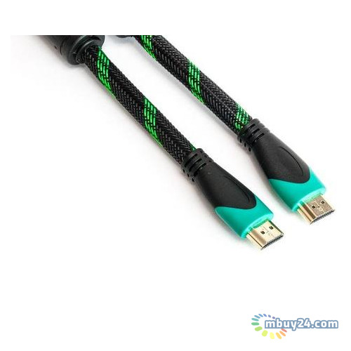 Відео кабель PowerPlant HDMI - HDMI 5 м чорний (KD00AS1248) (184478) фото №1