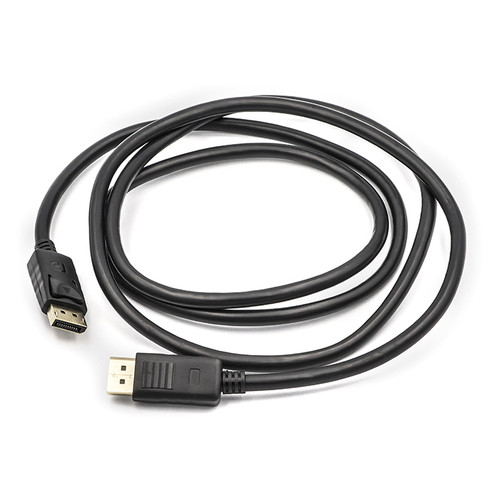 Кабель PowerPlant DisplayPort M/M v1.2, 1.8 м чорний (1634279) фото №1