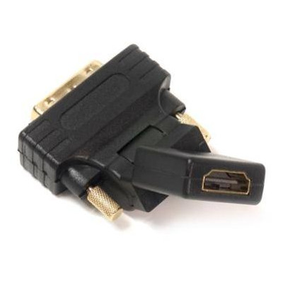 Перехідник PowerPlant HDMI AF - DVI (24+1) чорний (KD00AS1301) фото №2