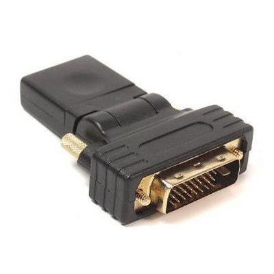 Перехідник PowerPlant HDMI AF - DVI (24+1) чорний (KD00AS1301) фото №4