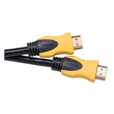 Відео кабель PowerPlant HDMI - HDMI 0.75 м чорний (KD00AS1194) фото №1