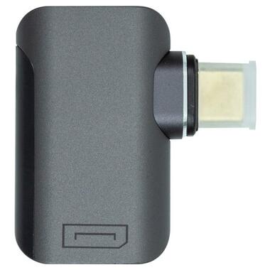 Перехідник PowerPlant USB-C to DisplayPort 8K 60Hz чорний (CA914265) фото №3