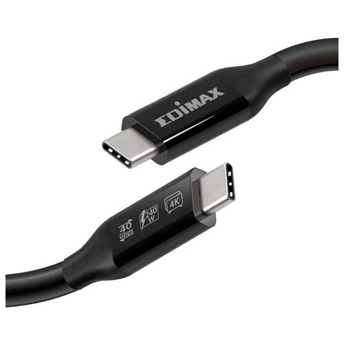 Кабель Edimax UC4-005TB Thunderbolt3 0.5м (USB-C to USB-C, 40Gbps) фото №3