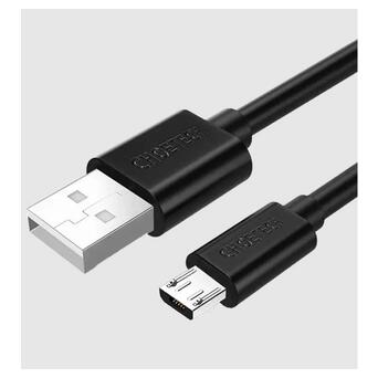 Кабель синхронізації Choetech USB - Micro USB 1.2 м Black (AB003) фото №2