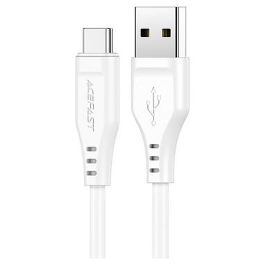 Дата кабель Acefast C3-04 USB-A to USB-C TPE (1m) White фото №1
