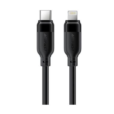 Кабель ACEFAST C16-01 TPU charging data cable USB-C to L Black (6974316286196) фото №1