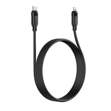 Кабель ACEFAST C16-01 TPU charging data cable USB-C to L Black (6974316286196) фото №5