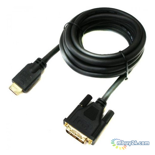 Кабель Viewcon HDMI-DVI(18 1) 3м., M/M, в блистере фото №1