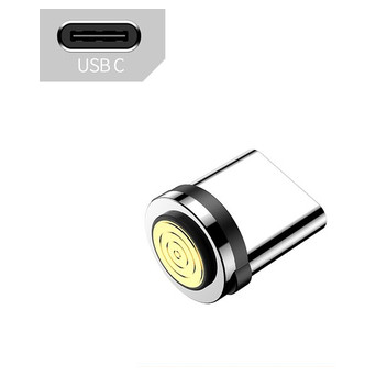 Конектор магнітний Elough для кабелю 7 Contact 3 A USB Type C фото №1