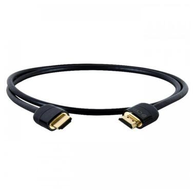 Кабель HDMI Cypress H300 Premium 5 м 4K AM/AM Gold 28AWG Чорний (CBL-H300-050) фото №1