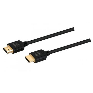 Кабель HDMI Cypress H600 Ultra 5 м 8K AM/AM Gold 26AWG Чорний (CBL-H600-050) фото №1