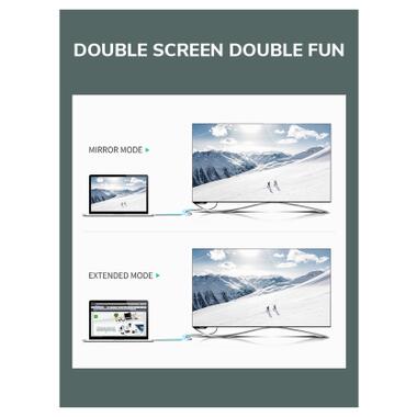 Кабель мультимедийный miniDisplayPort M to HDMI M 1.8m Cabletime (CA914586) фото №4