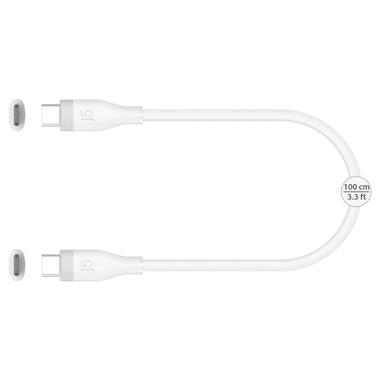 Дата кабель USB-C to USB-C 1.0m 60W (20V/3A) premium J5create (JUCX17W-N) фото №2