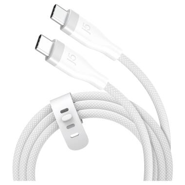 Дата кабель USB-C to USB-C 1.8m 60W (20V/3A) premium J5create (JUCX18L18W-N) фото №1