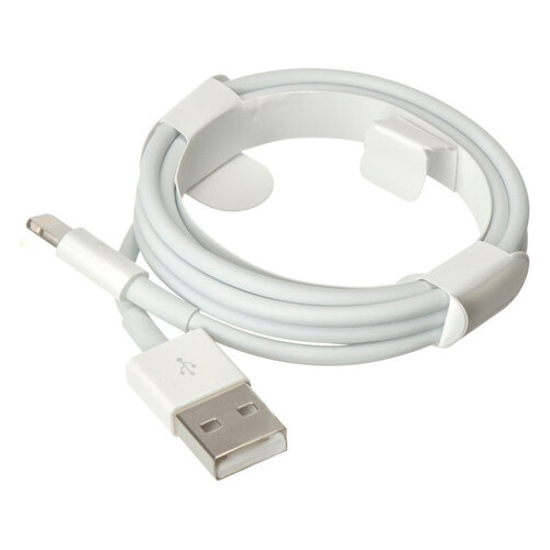 Дата кабель Foxconn Apple iPhone USB для Lightning AAA grade 1m (тех.пак) Білий фото №1
