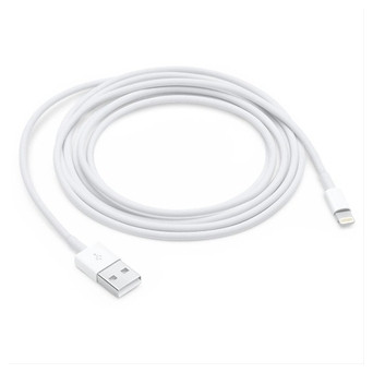 Кабель Foxconn для Apple/Iphone/Ipad Usb to Lightining 3 А БЕЗ КОРОБКИ 1 м White фото №2