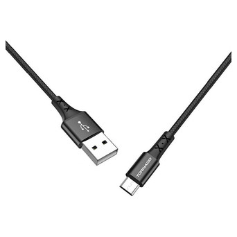 Кабель Micro USB Tornado TX16 (1m / 2.4A) Black фото №2