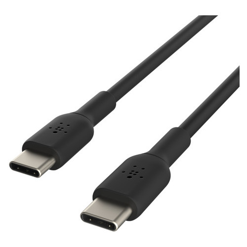 Дата кабель Belkin USB-С - USB-С PVC 2 м black (CAB003BT2MBK) фото №5