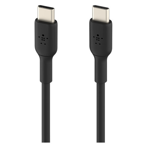 Дата кабель Belkin USB-С - USB-С PVC 2 м black (CAB003BT2MBK) фото №2