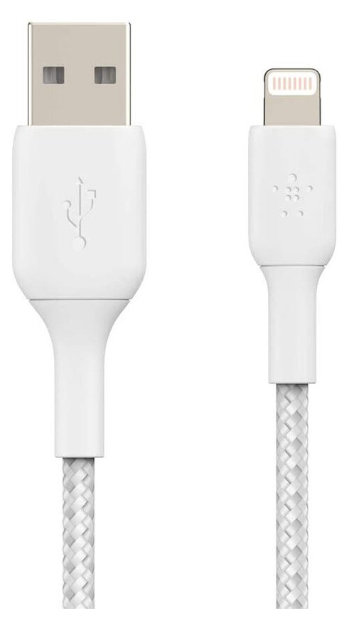 Дата кабель Belkin USB-A - Lightning 1 м, white (CAA002BT1MWH) фото №2