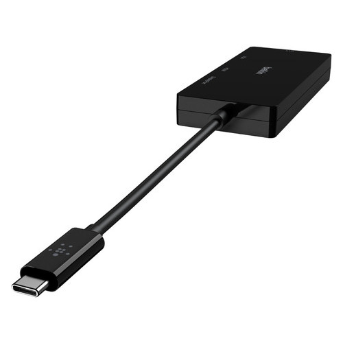 Адаптер Belkin USB-C - HDMI - VGA - DVI - DisplayPort Black (AVC003BTBK) фото №3