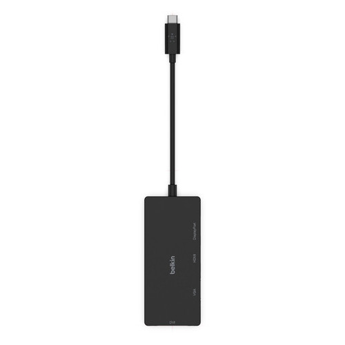 Адаптер Belkin USB-C - HDMI - VGA - DVI - DisplayPort Black (AVC003BTBK) фото №4