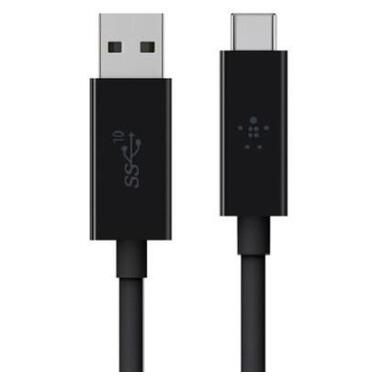 Дата кабель Belkin USB 3.1 - Type-C (10Gbps) 1 м Black (F2CU029bt1M-BLK-OEM) фото №3