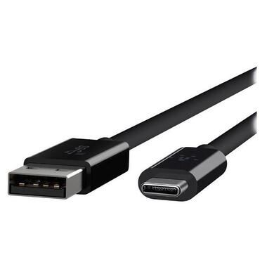 Дата кабель Belkin USB 3.1 - Type-C (10Gbps) 1 м Black (F2CU029bt1M-BLK-OEM) фото №1