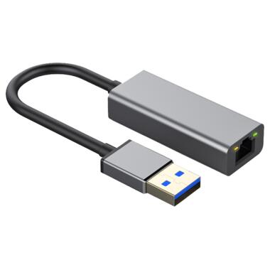 Перехідник USB 3.0 to RJ45 Gigabit Lan Dynamode (DM-AD-GLAN) фото №1