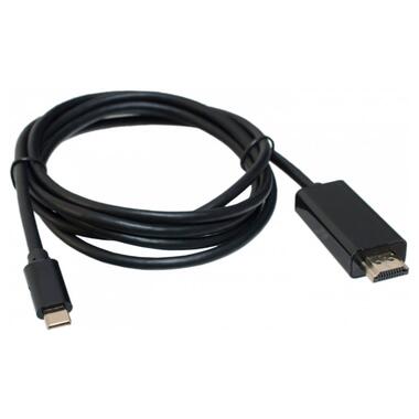 Кабель USB 3.1 Type-C - HDMI 1,8 м Patron (PN-TYPC-HDMI-1.8) фото №1