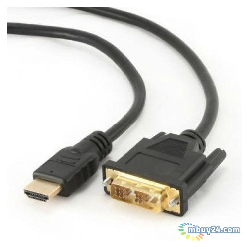 Кабель Patron HDMI to DVI 24 1pin M 1.8m (CAB-PN-DVI-HDMI-18) фото №1