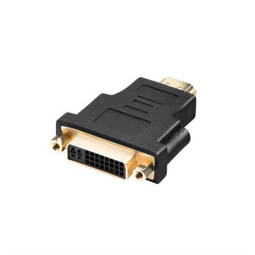 Перехідник HDMI(M) -> DVI 24 1(F), позолота фото №1
